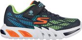 Skechers Flex-Glow Elite - Vorlo Jongens Sneakers - Donkerblauw/Multicolour - Maat 33