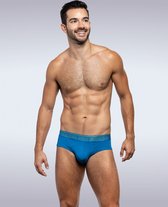 Garçon Bamboo Brief Blue - MAAT XL - Heren Ondergoed - Slip voor Man - Mannen Slip