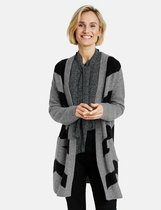 GERRY WEBER Dames Lang gebreid vest