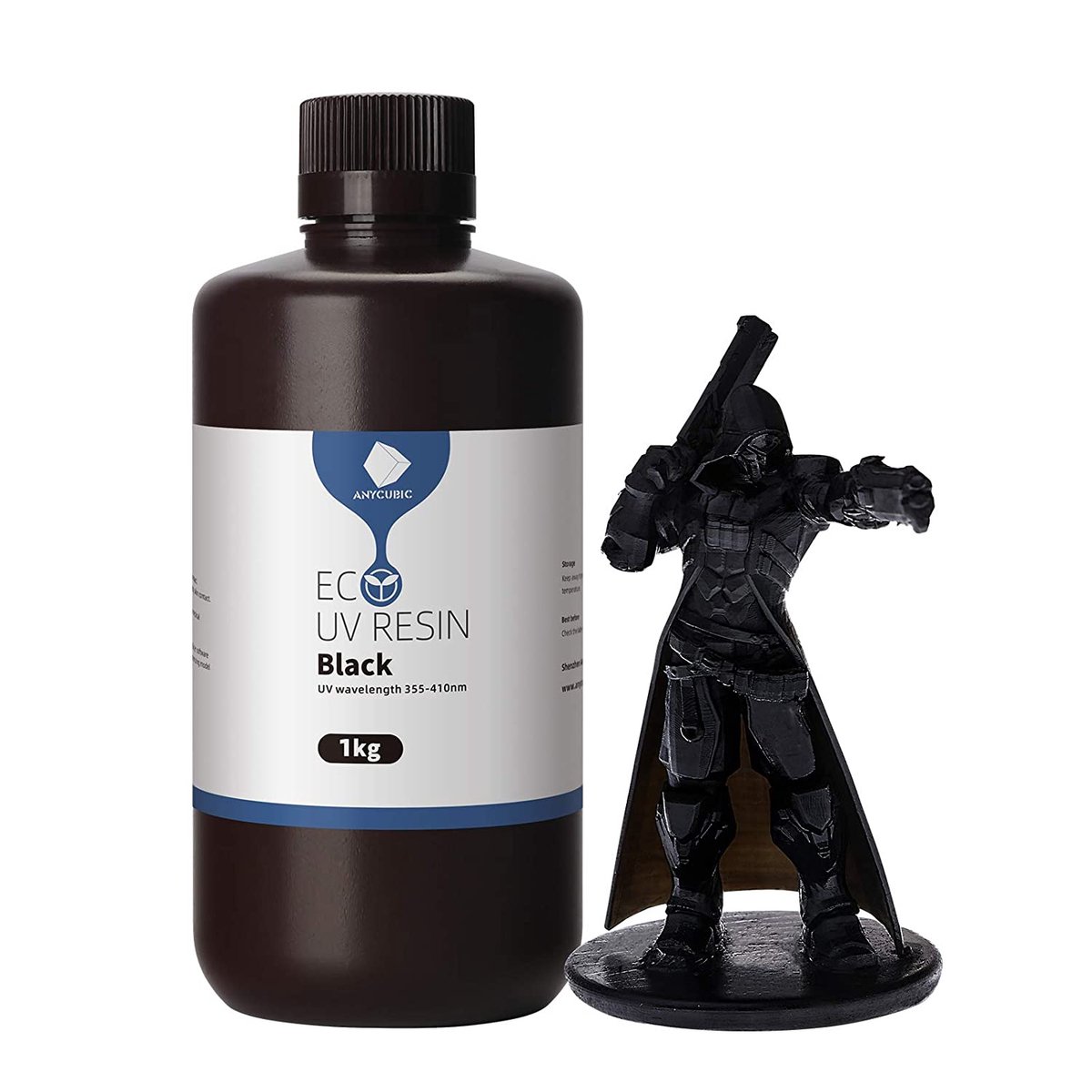 Anycubic - ECO - UV resin - Zwart - 1 kg