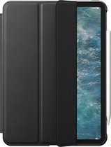 iPad Pro 11 2021 (3e gen)/Pro 11 (2020)/Pro 11 (2018) Bookcase hoesje - Nomad - Effen Zwart - Leer