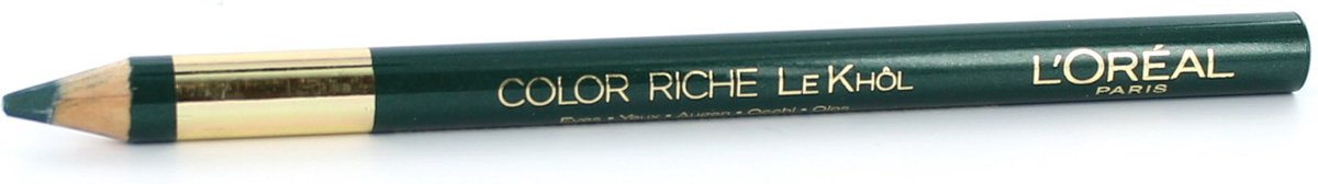 Bol.com L'Oréal Color Riche Le Khol Oogpotlood - 116 Rainforest Green aanbieding