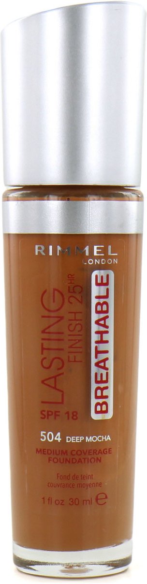 Rimmel London Lasting Finish Breathable Foundation Deep Mocha - Beige