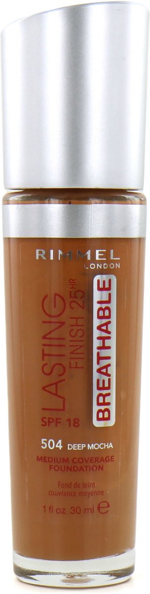 Rimmel London Lasting Finish Breathable Foundation - Deep Mocha