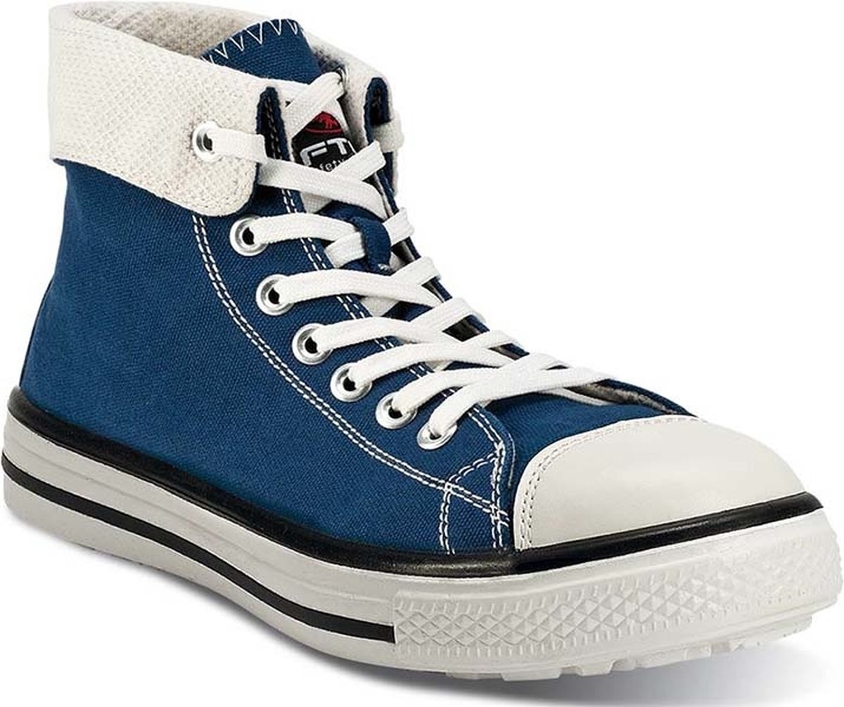 FTG Blues High S1p werkschoenen - veiligheidsschoenen - safety sneaker - hoog - dames - heren - stalen neus - antislip - maat 47