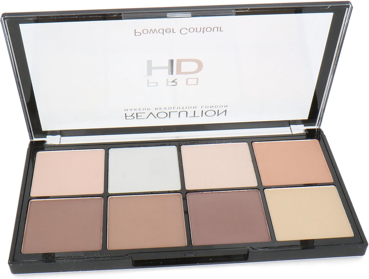 Makeup Revolution Pro HD Powder Contouring Palette Fair Contourkit