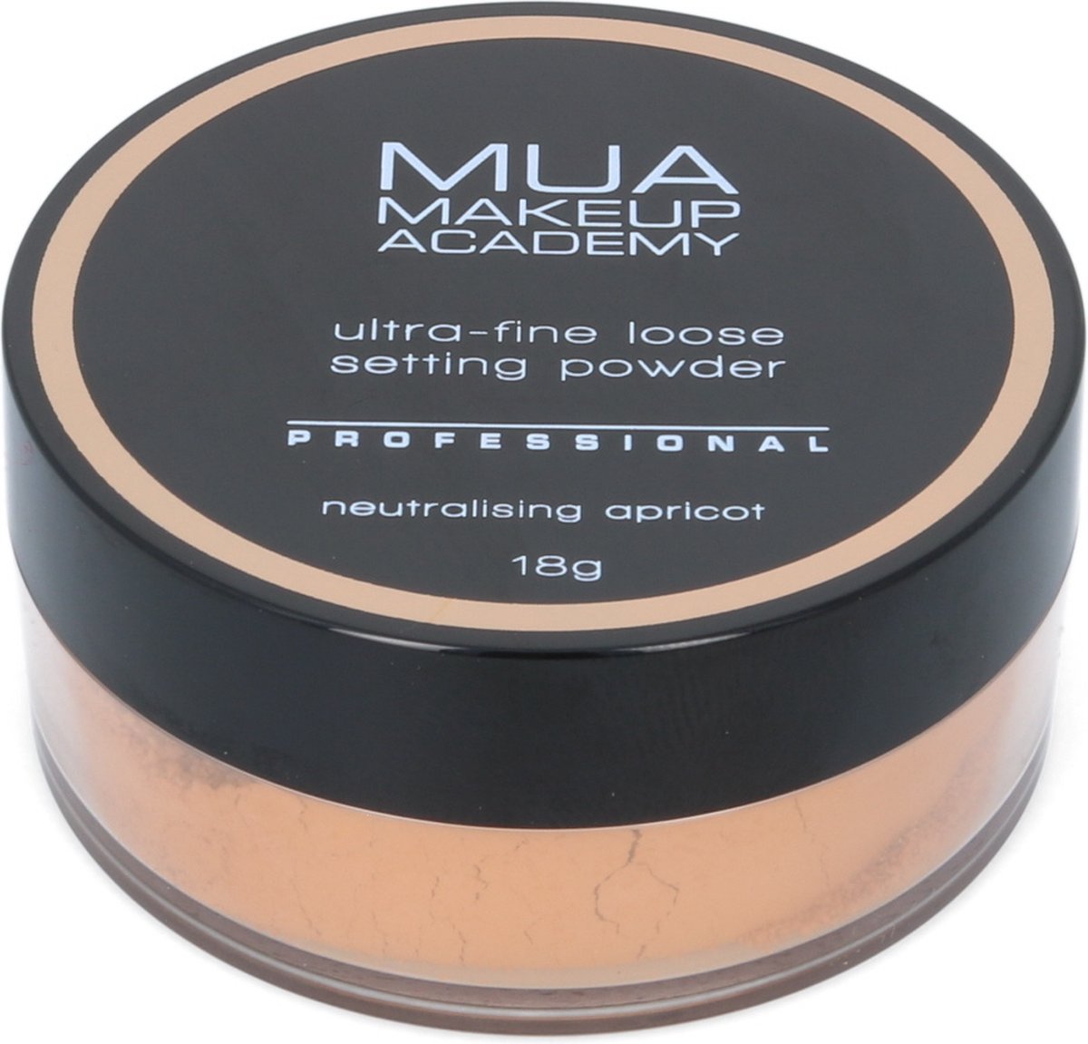 MUA Ultra-Fine Loose Setting Powder - Neutralising Apricot