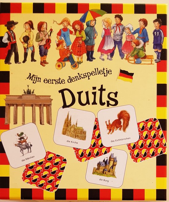 Afbeelding van het spel Duits. Mijn eerste denkspelletje om Duits te leren.