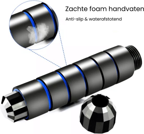 Springtouw Verzwaard - Touwtje springen - Jump rope - Verstelbaar - Voor volwassenen en kinderen - Staaldraad - Lengte 280 cm