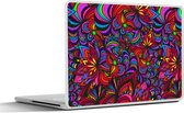 Laptop sticker - 11.6 inch - Patroon - Jungle - Abstract - 30x21cm - Laptopstickers - Laptop skin - Cover