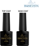 Bone Vista - Base & Top coat nagellak set - Gel nagellak - UV gellak set - Topcoat - Basecoat