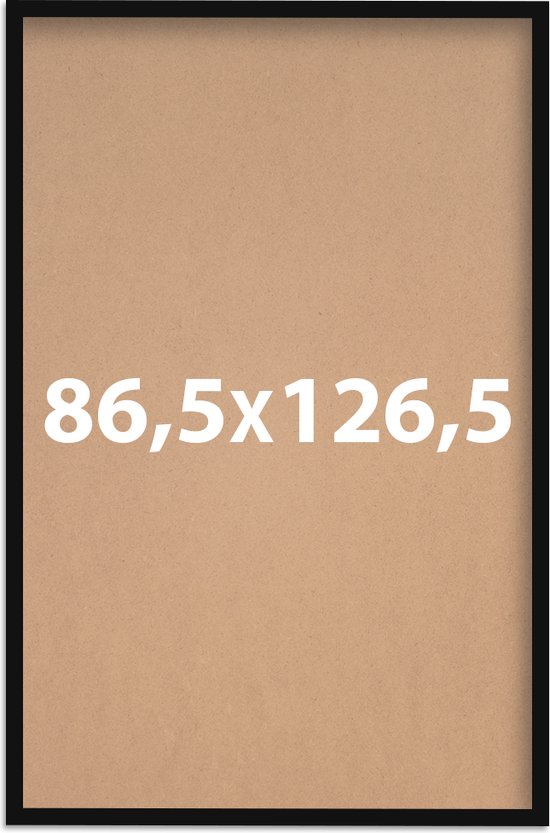 Fotolijst 80x120 cm - Zwart - met plexiglas | bol.com