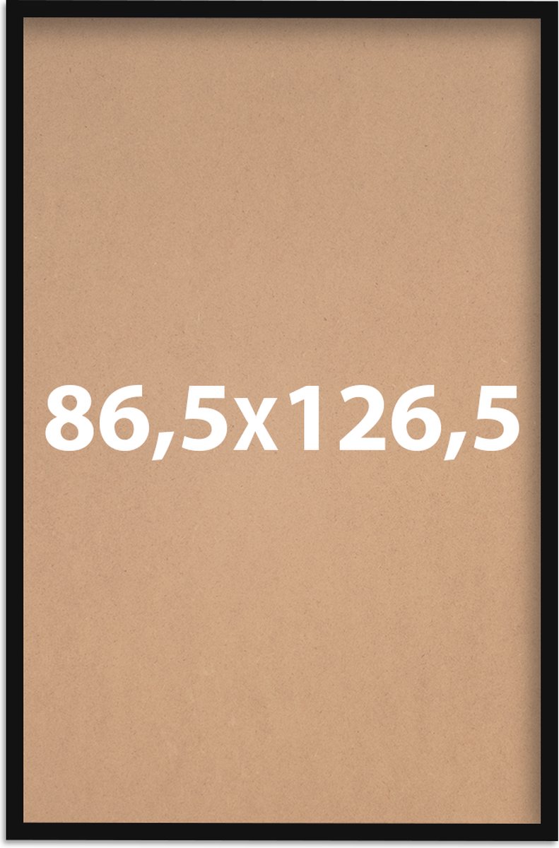 Fotolijst 80x120 cm - Zwart - met plexiglas | bol.com