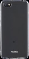 Mobigear Doorzichtig Hoesje geschikt voor Xiaomi Redmi 6A Telefoonhoesje Flexibel TPU Extra Dun | Mobigear Ultra Thin Backcover | Doorzichtig Telefoonhoesje Redmi 6A | Redmi 6A Case | Back Cover - Transparant