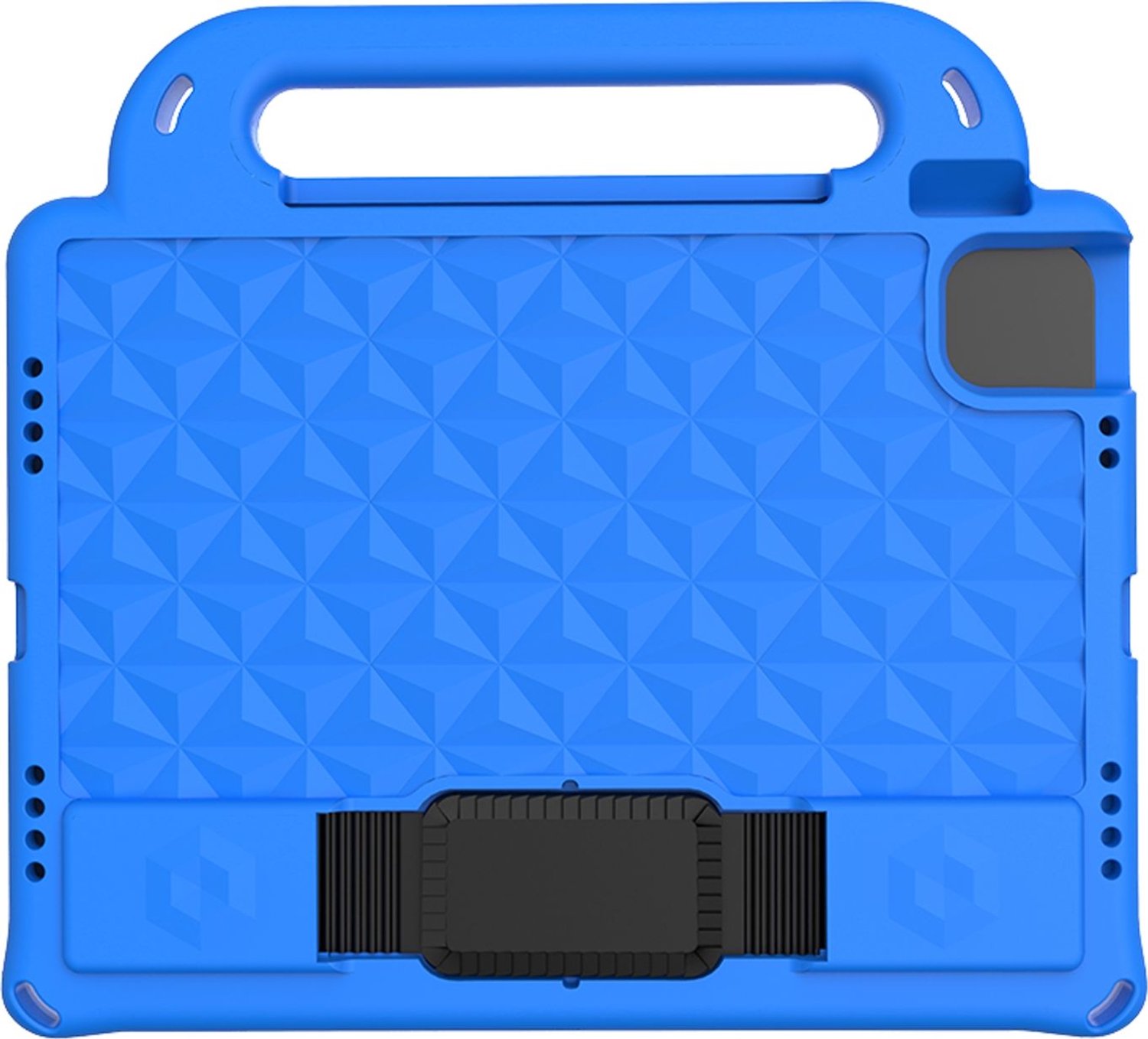 Mobigear Diamond Tablethoes geschikt voor Apple iPad Pro 11 (2021) Kinder Tablethoes met Handvat - Blauw