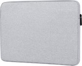 Mobigear Laptophoes geschikt voor Polyester Laptop | Mobigear Solid Sleeve (max 33 cm x 22 cm) Laptoptas Grijs