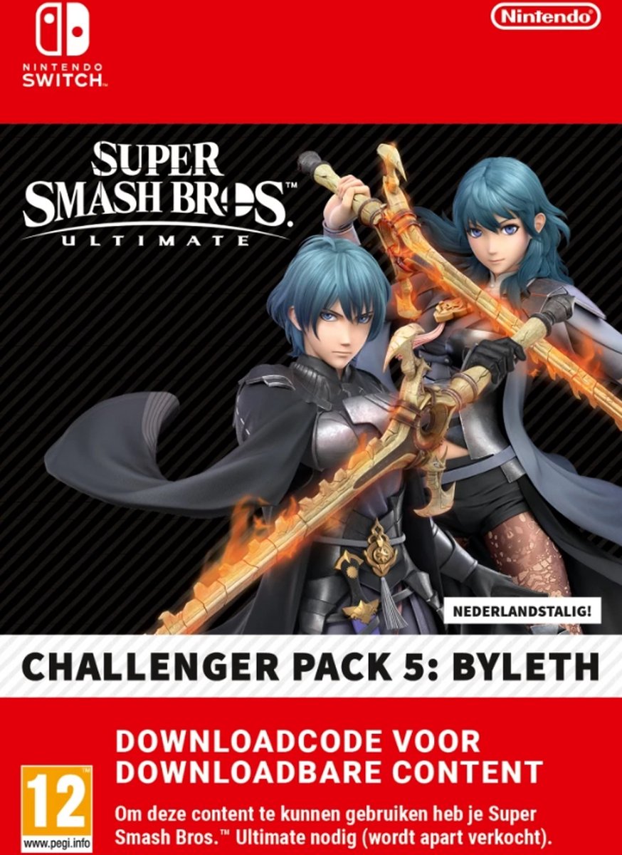 Super Smash Bros. Ultimate - Byleth Challenger Pack 5 - Nintendo Switch Download - Nintendo