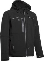 Veste softshell Nine Worths 1133 Flores - Zwart- M