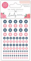 The Paper Boutique Adhesive pearls - Lovely days
