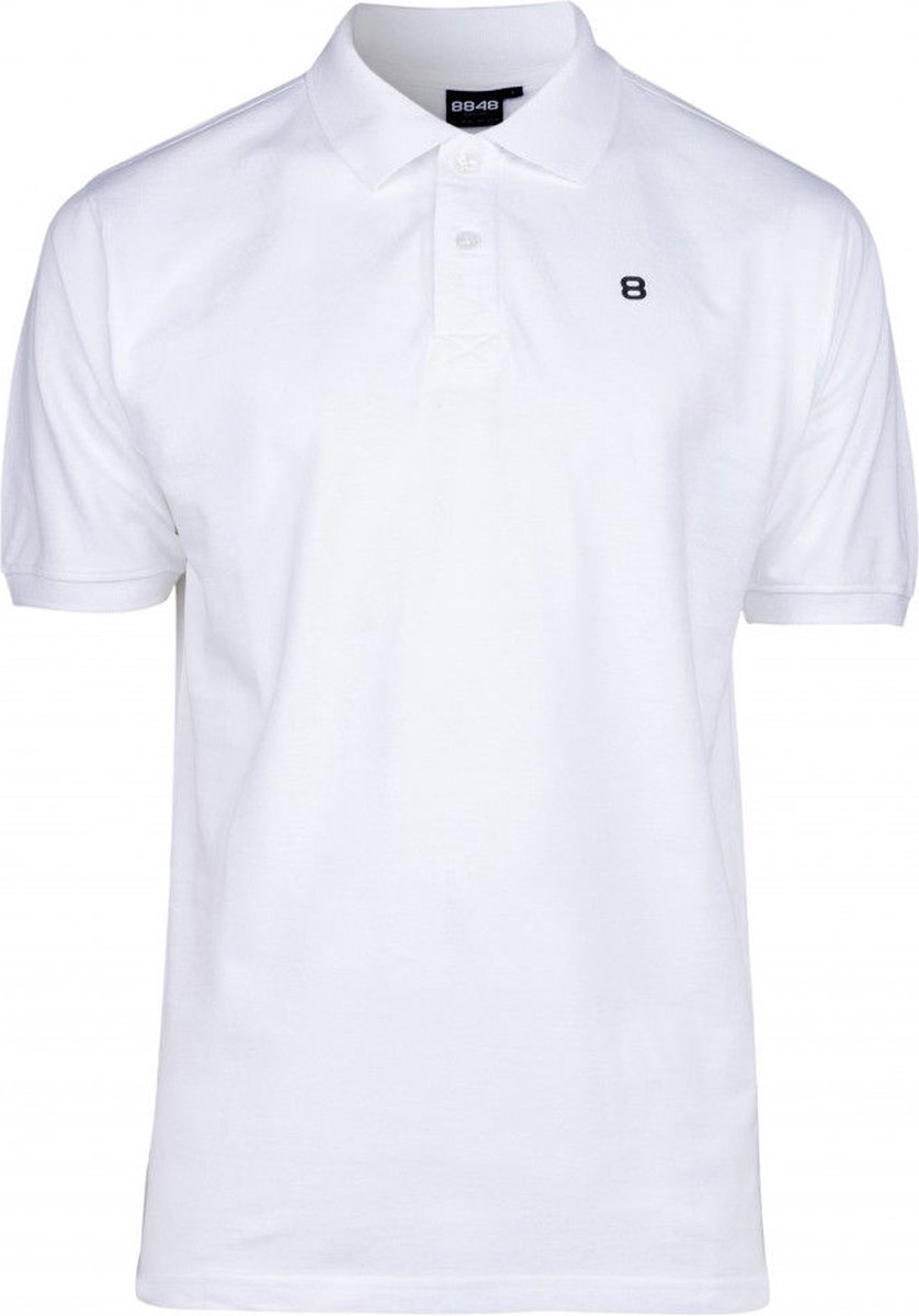 8848 Altitude Corp Polo Shirt - White - Outdoor Kleding - Fleeces en Truien - Polo's