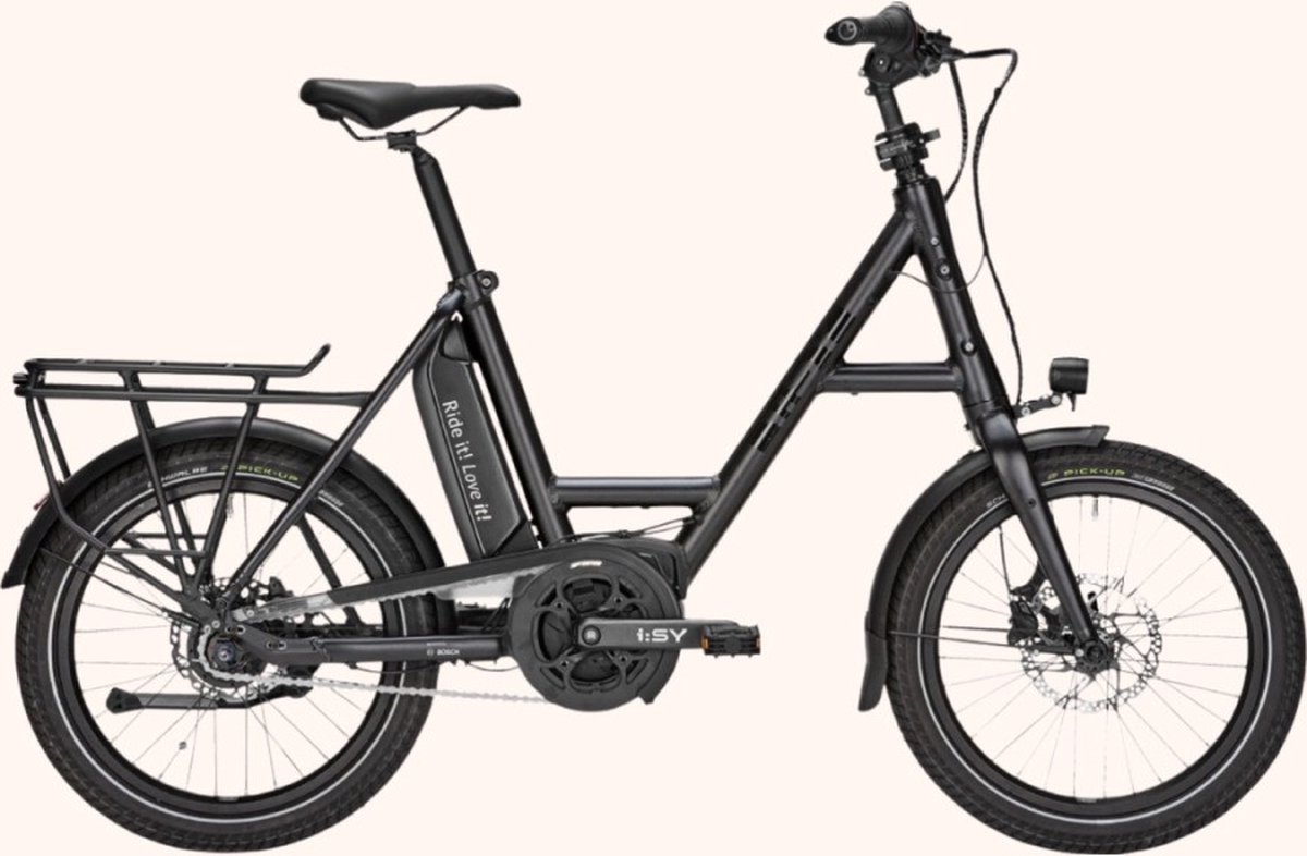 I-SY S8 Elektrische fiets F500 Wh Mat Zwart 2022