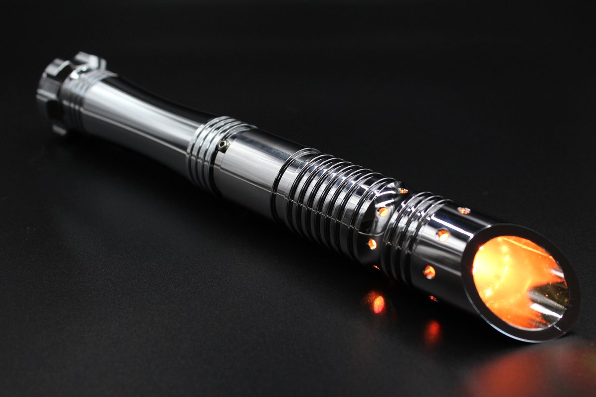 "KenJo Sabers Lightsaber ""Silverlight"" - Lichtzwaard met 10 geluidstypes - Oplaadbaar" — afbeelding 9