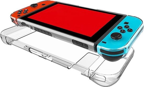 Shop4 - Harde Bescherm Case Transparant - Geschikt voor Nintendo Switch |  bol.com