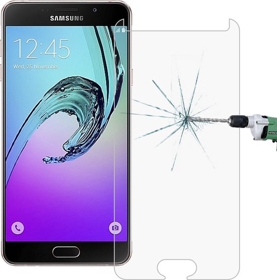 Mobigear Screenprotector geschikt voor Samsung Galaxy A3 (2017) Glazen | Mobigear Screenprotector - Case Friendly