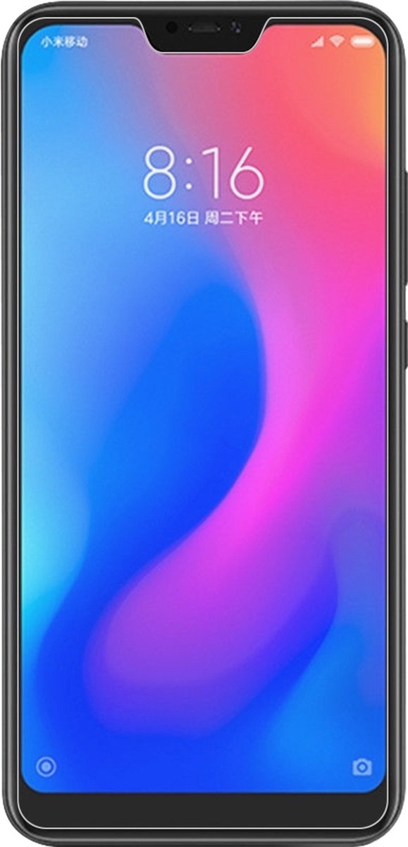 Mobigear Screenprotector geschikt voor Xiaomi Redmi Note 6 Pro Glazen | Mobigear Screenprotector - Case Friendly