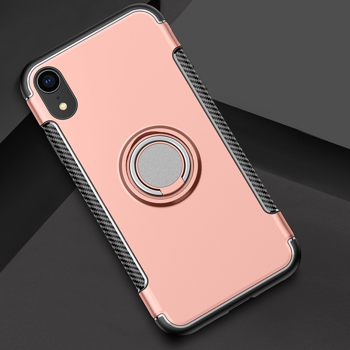 Mobigear Magnetic Ring Or Rose iPhone Xr