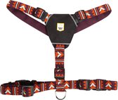 Woolly Wolf - Harnais pour chien Polar Night - XS - Durable - Violet - Oranje