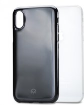 Mobilize Gelly Telefoonhoesje geschikt voor Apple iPhone XS Max Hoesje Flexibel TPU Backcover - Zwart