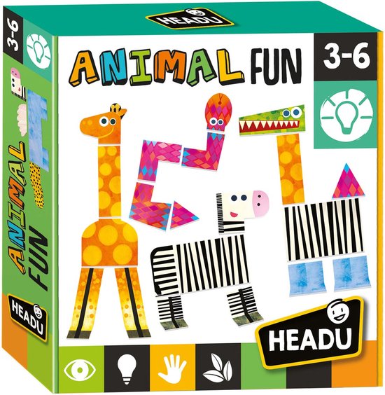 Afbeelding van het spel headu animal fun mix en match spel