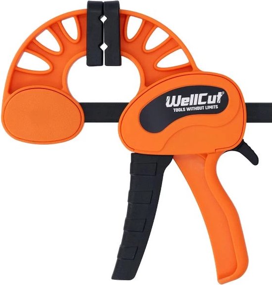 Bahco Lijmklem eenhands 150mm 70kg klemkracht | QC-150A | Schaap Tools