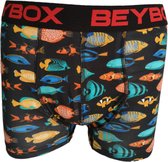 Verjaardag cadeau – BOXER SHORT - Vissen Boxer - Grappige boxer short – Mannen Boxershort – Heren Boxer Short - Leuke Boxer Short - Vrolijke Boxershort – Mannen Cadeautjes - Luckyd