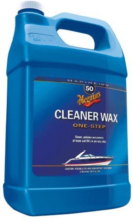 Meguiar's Marine Cleaner Wax One Step Liquid 3,78L bol