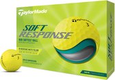 TaylorMade Soft Response Golfballen 2022 - Geel - 12 Stuks