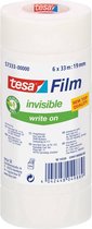 tesa 57333-00000-03 tesafilm Invisible Mat (l x b) 33 m x 19 mm 6 stuk(s)