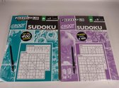 Puzzeltijd pakket| Sudoku 2-3 Stippen + 4-5 stippen | Puzzelboek | Puzzels | Sudoku 3* |  Sudoku 4* | Puzzelboekjes | Puzzelboeken volwassenen denksport