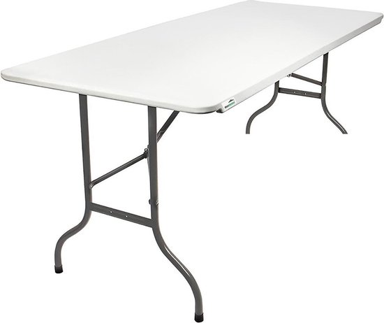 MaxxGarden Klaptafel - Inklapbare tafel - Opvouwbare Tuintafel - Weerbestendig - Inclusief handvat - 180x70x74 - Voor 6 tot 8 personen