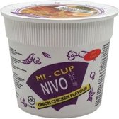 Mi-cup nivo instant noodles rasa ayam bawang - chicken onion flavour - 10 x 65g