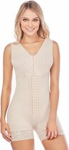 Maria E Colombiaanse Faja  FQ102 Beige L - Drukpak BBL Liposuctie Buikwandcorrectie Postoperatief