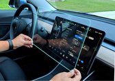 EZLife Screenprotector Tesla model 3- en Y- Scherm Bescherming Gehard Glas- 9H Gehard Touchscreen