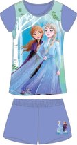 Disney Frozen Shortama - Elsa - blauw - maat 128