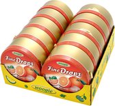 Woogie Zuurtjes Sinaasappelsmaak 10 x 200g - Family Pack