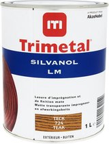 Trimetal Silvanol LM - Matte Transparante impregneer en afwerkingsbeits - 724 Teak - 1 L