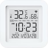 Ease Electronicz Slimme Hygrometer - Luchtvochtigheidsmeter - Digitaal weerstation - Thermometer voor binnen