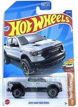 Hot Wheels Ram 1500 Rebel 2020 - Die Cast - 7 cm - Rood