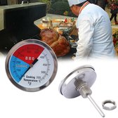Thermometer - Barbecue thermometer - Temperatuurmeter - Grillthermometer - RVS