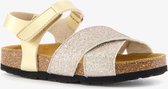 Hush Puppies meisjes bio sandalen met glitters - Goud - Maat 38